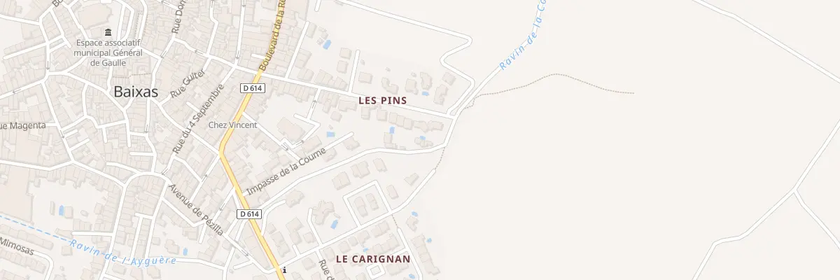 Plan du 34 Rue Malakoff à Baixas