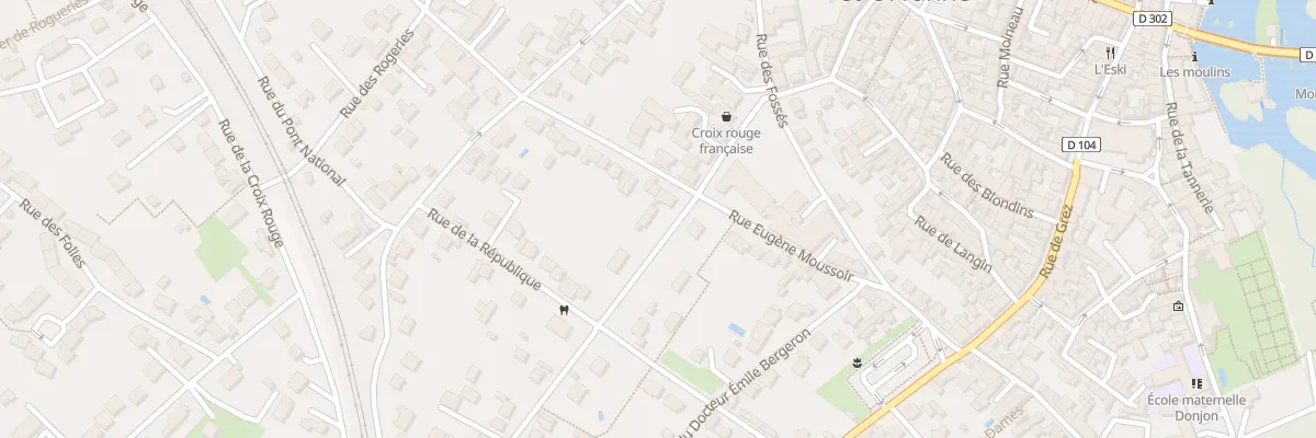 Plan du 12 Rue du Clos Blanchet à Moret-Loing-et-Orvanne