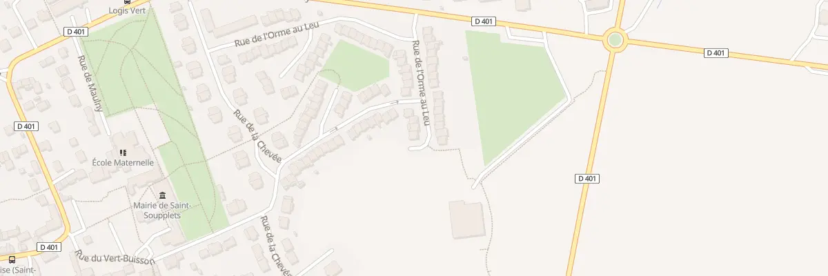 Plan du 52 Rue de l’Orme au Leu à Saint-Soupplets