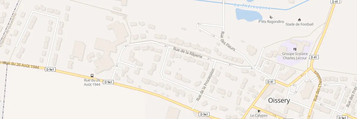 Plan du 21 Rue de la Raperie à Oissery