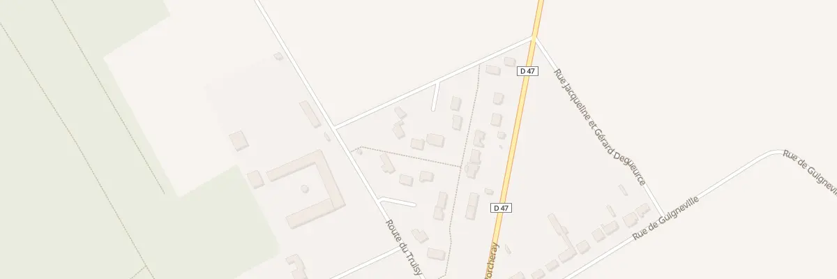 Plan du 3 Rte de la Borde à Andrezel