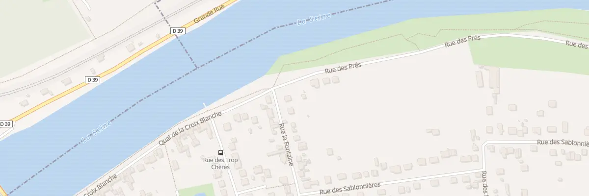 Plan du 1 Rue la Fontaine à Saint-Mammès