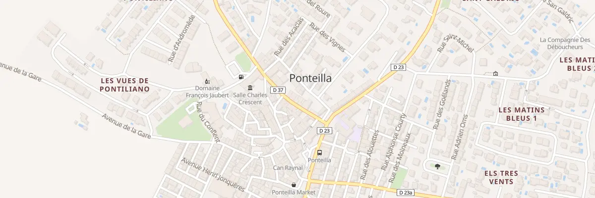 Plan du 8 Rte du Soler à Ponteilla
