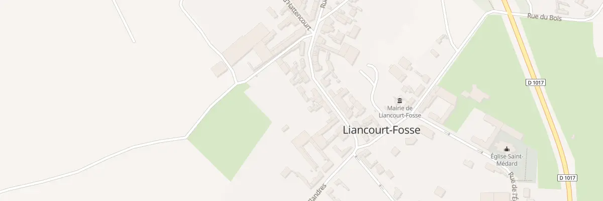Plan du 19 Rue de Flandres à Liancourt-Fosse