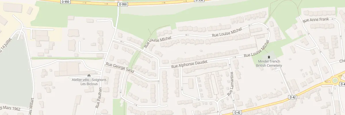 Plan du 36 Rue Alphonse Daudet à Saint-Laurent-Blangy