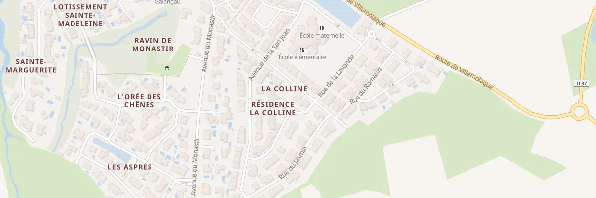 Plan du 15 Rue de l’Orpin à Trouillas
