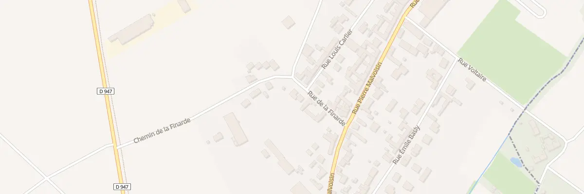 Plan du 12 Rue de la Finarde à Hulluch