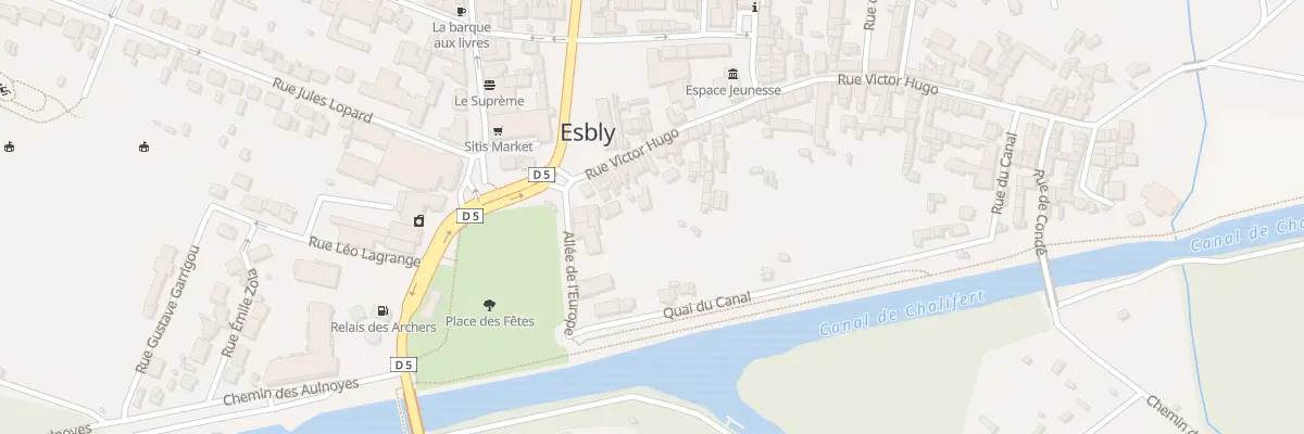 Plan du 26 Rue Victor Hugo à Esbly