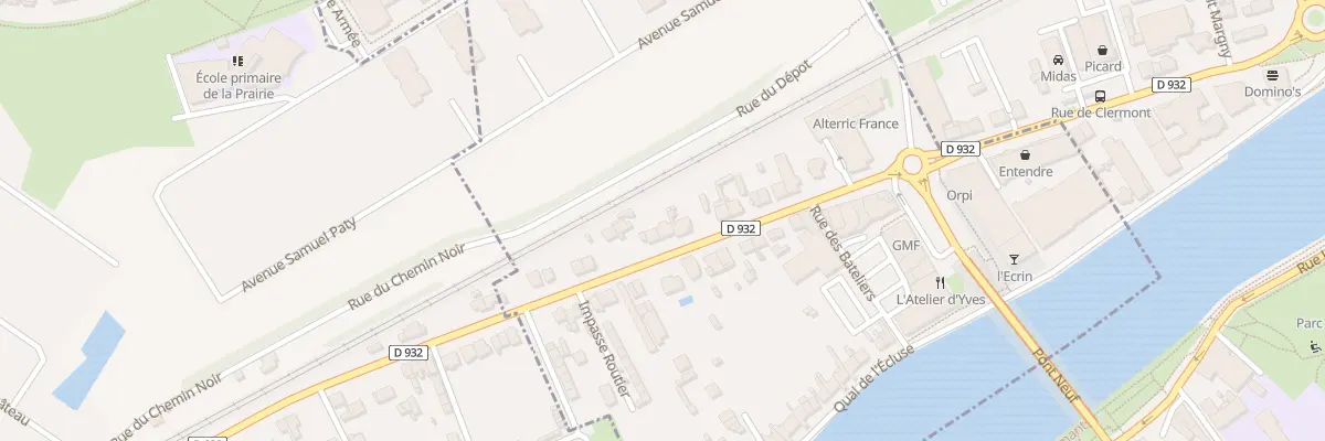 Plan du 288 Rue de Beauvais à Margny-lès-Compiègne