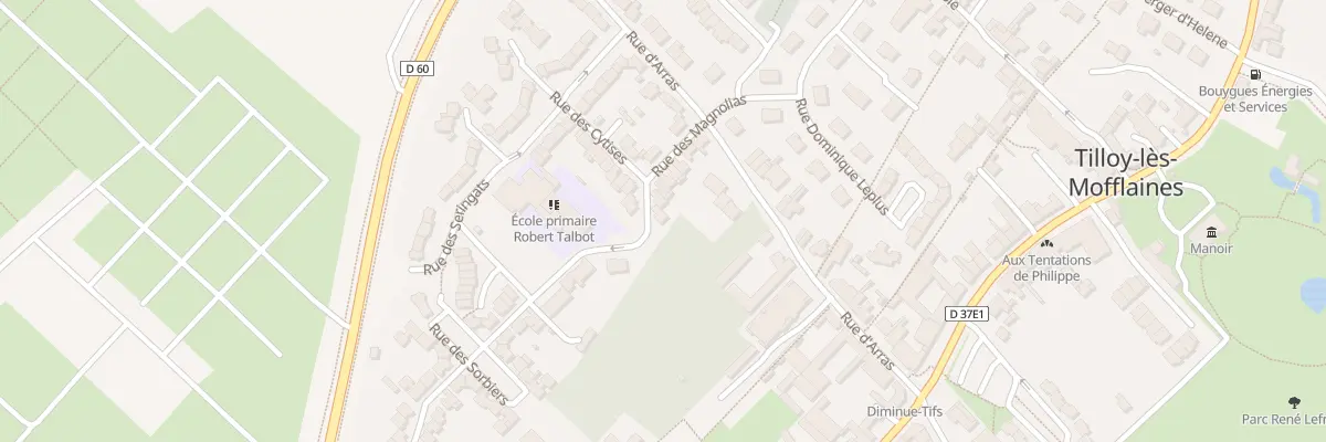 Plan du 15 Rue des Magnolias à Tilloy-lès-Mofflaines