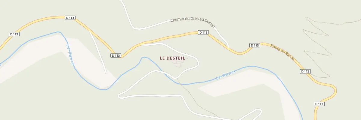 Plan du 5064 Le Desteil à Mounes-Prohencoux