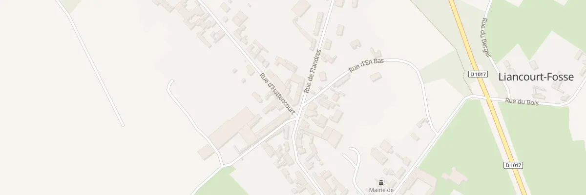 Plan du 2 Rue d’Hattencourt à Liancourt-Fosse