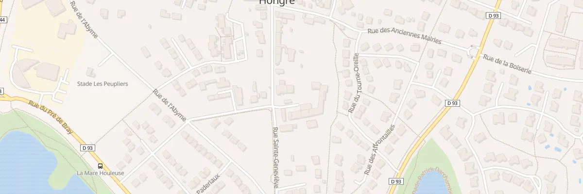 Plan du 13B Rue Sainte Geneviève à Magny-le-Hongre