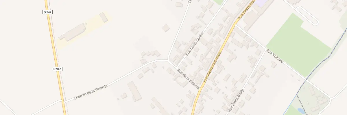 Plan du 5 Rue de la Finarde à Hulluch