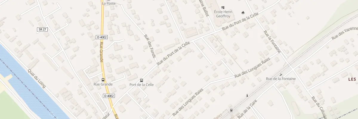 Plan du 20 Rue du Port de la Celle à Saint-Mammès