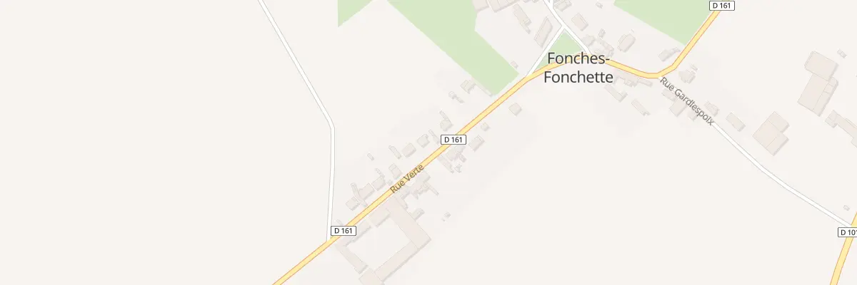 Plan du 8 Rue Verte à Fonches-Fonchette