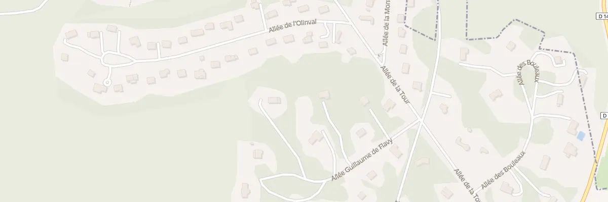 Plan du 10 Allée Guillaume de Flavy à Villers-sur-Coudun