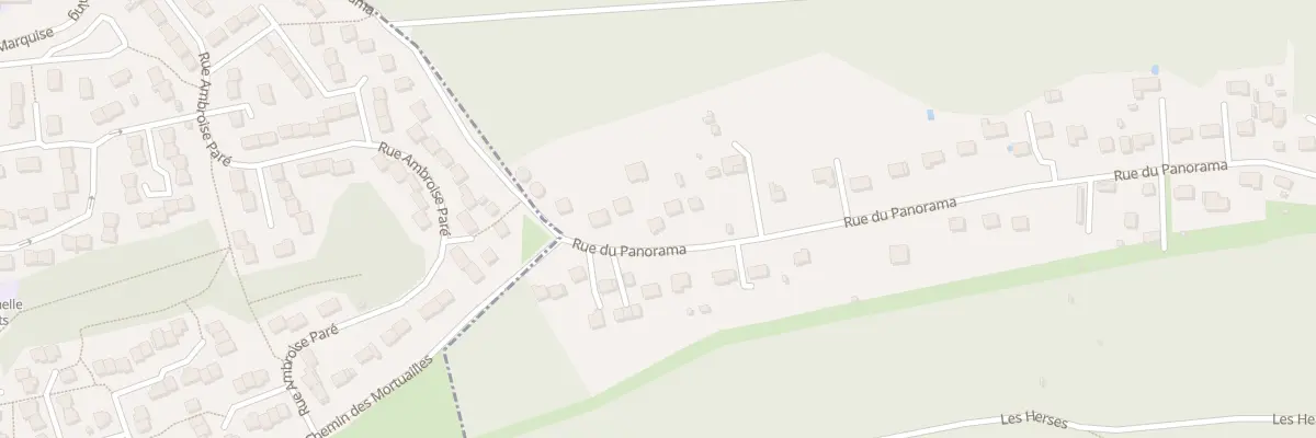 Plan du 60B Rue du Panorama à Vernou-la-Celle-sur-Seine