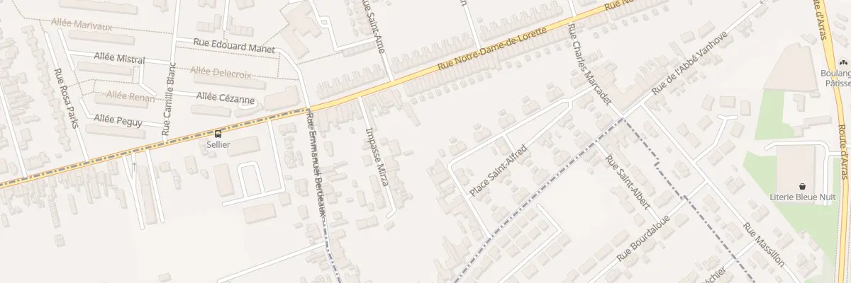 Plan du 143 Rue Notre Dame de Lorette à Lens