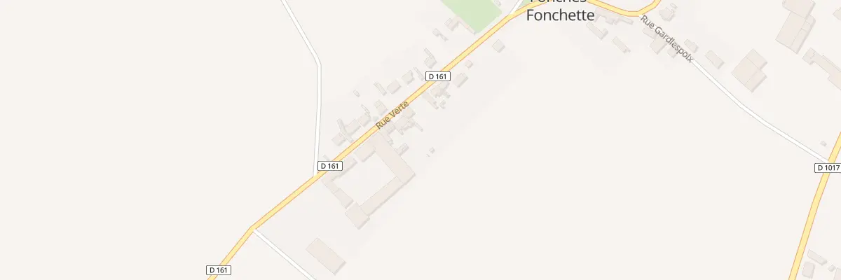 Plan du 19 Rue Verte à Fonches-Fonchette