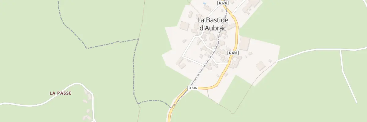 Plan du 5176 La Bastide d’Aubrac à Condom-d’Aubrac