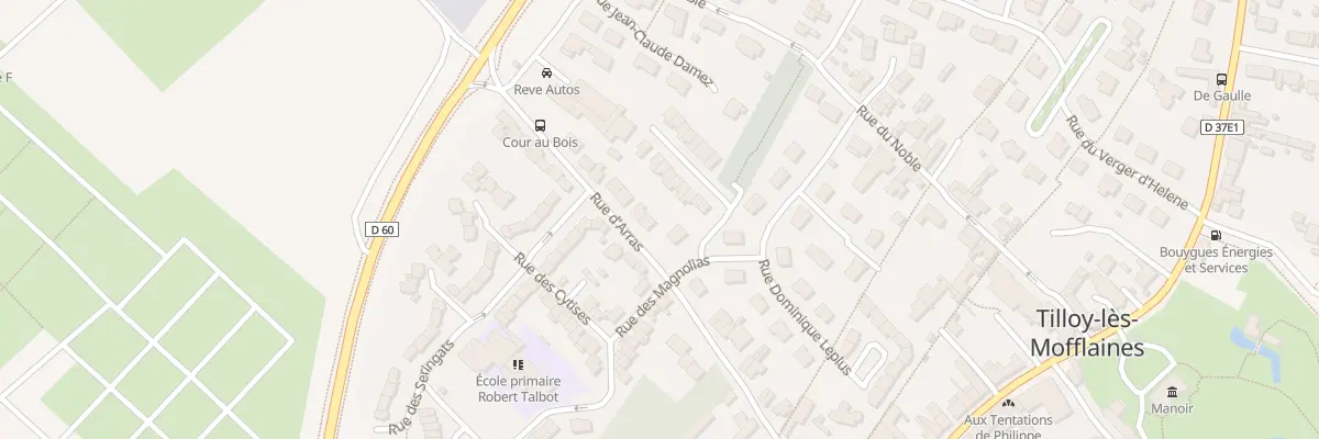 Plan du 34 Rue d’Arras à Tilloy-lès-Mofflaines