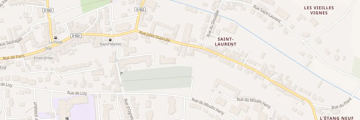 Plan du 8 Rue de l’Ancien Presbytere à Nanteuil-le-Haudouin