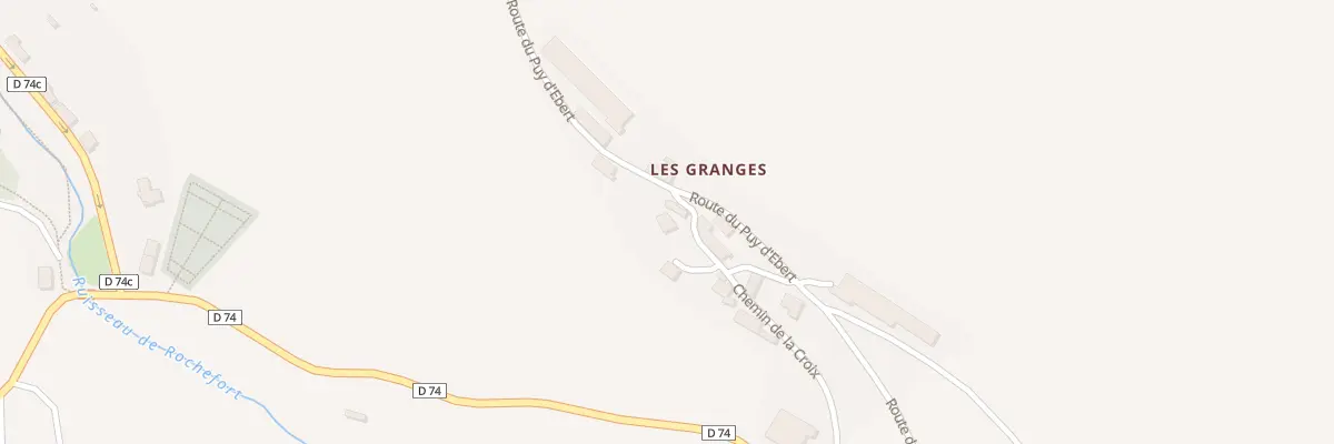 Plan du 5256 Che de la Croix à Rochefort-Montagne