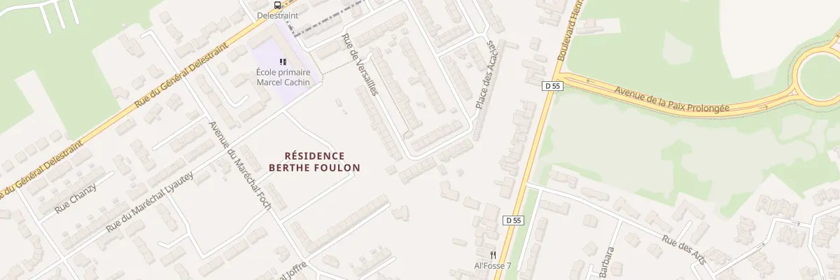 Plan du 66 Rue de Versailles à Avion