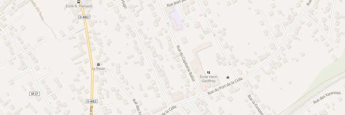 Plan du 38 Rue du Capitaine Ballot à Saint-Mammès