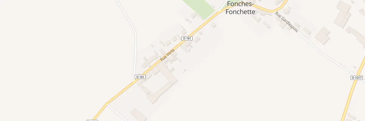 Plan du 7 Rue Verte à Fonches-Fonchette