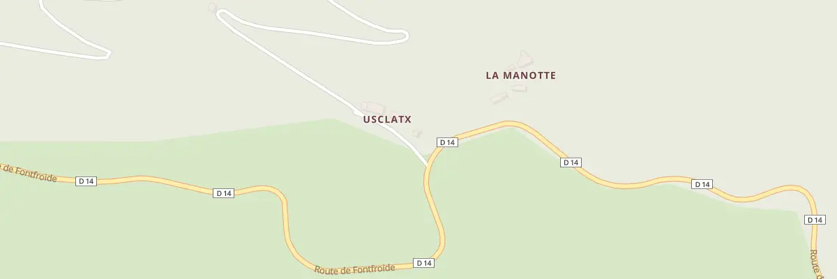 Plan du 5285 Usclas à Fraisse-sur-Agout
