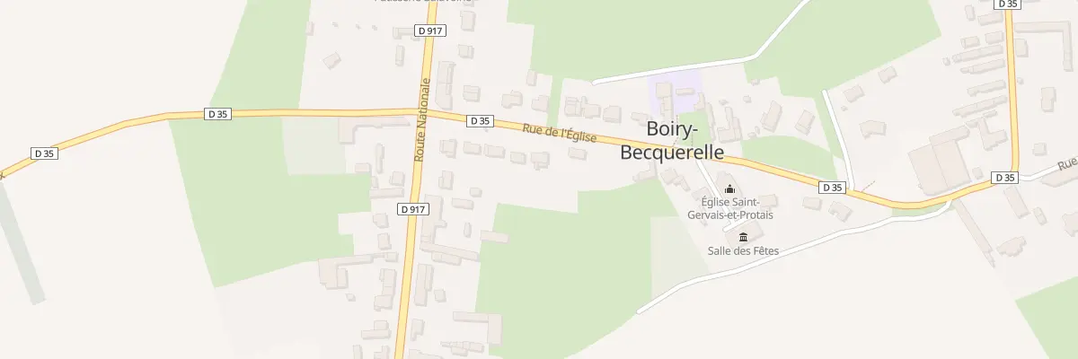 Plan du 8B Rue de l’Eglise à Boiry-Becquerelle