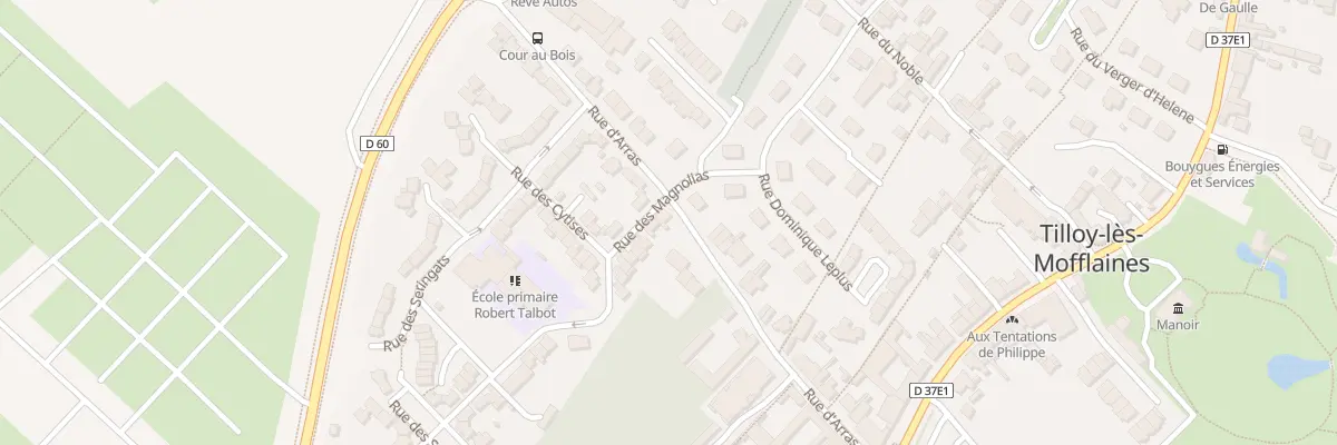 Plan du 1 Rue des Magnolias à Tilloy-lès-Mofflaines