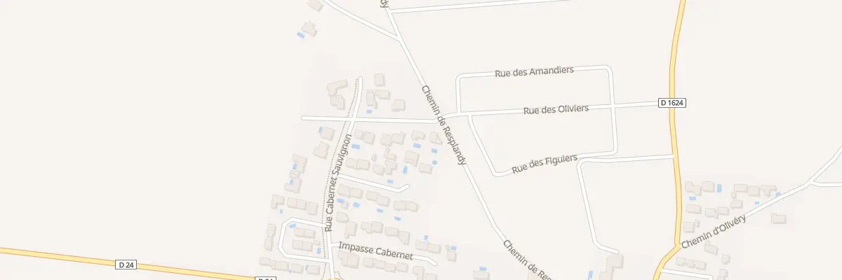 Plan du 9 Rue de l’Alicante à Cruscades