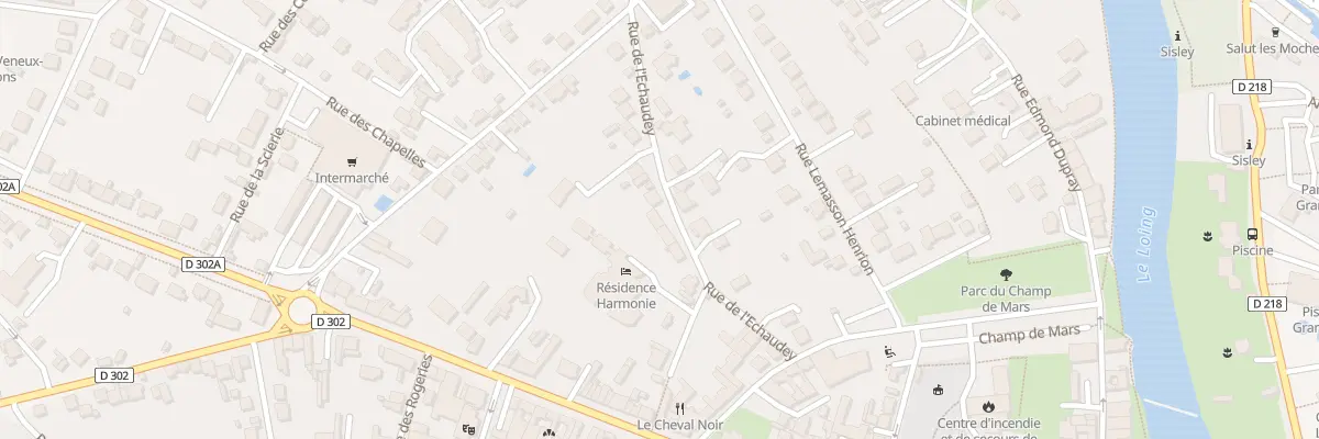 Plan du 19 Rue de l’Echaudey à Moret-Loing-et-Orvanne