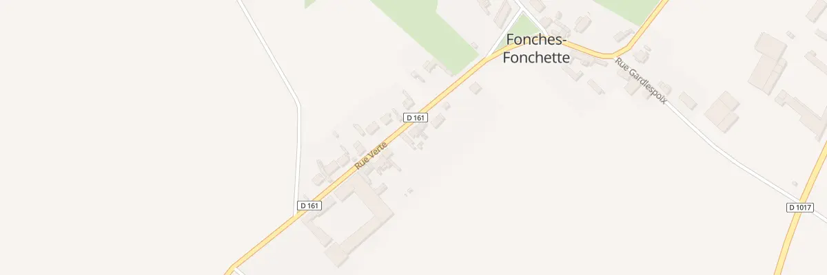 Plan du 5 Rue Verte à Fonches-Fonchette