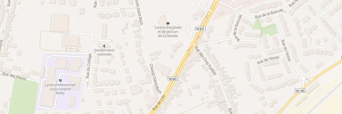 Plan du 9011 Rue de Lille à La Bassée