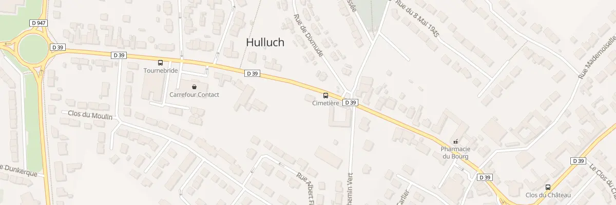 Plan du 33 Rue du Général Leclerc à Hulluch