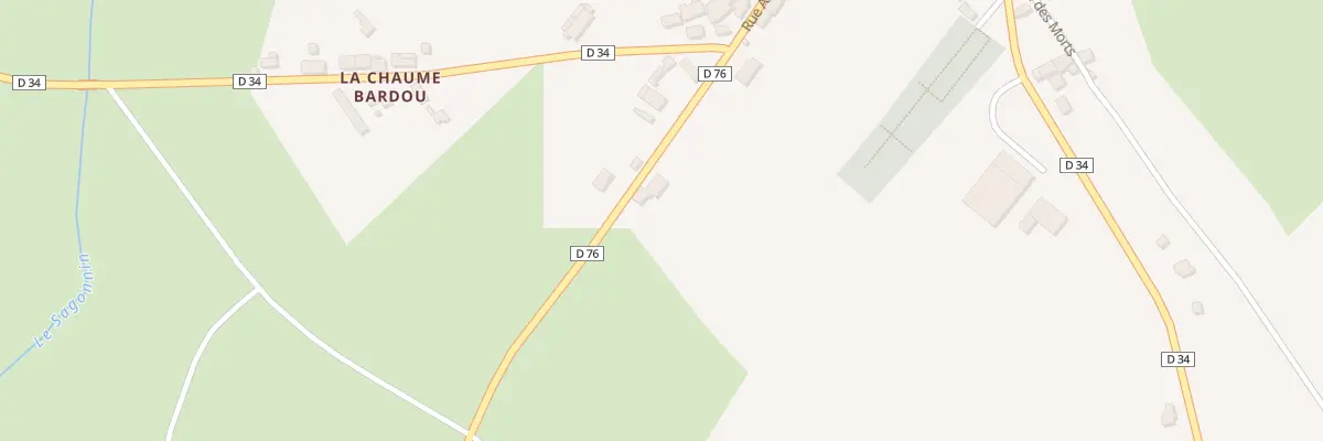 Plan du 2 Rte de Neuilly à Givardon