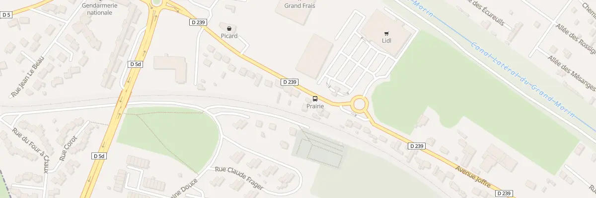 Plan du 56 Av Joffre à Esbly