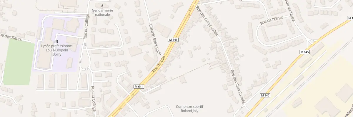 Plan du 84B Rue de Lille à La Bassée