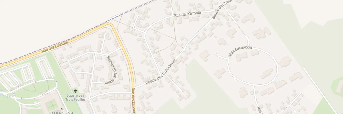 Plan du 23 Rue Boucle des Trois Ormes à Magny-le-Hongre