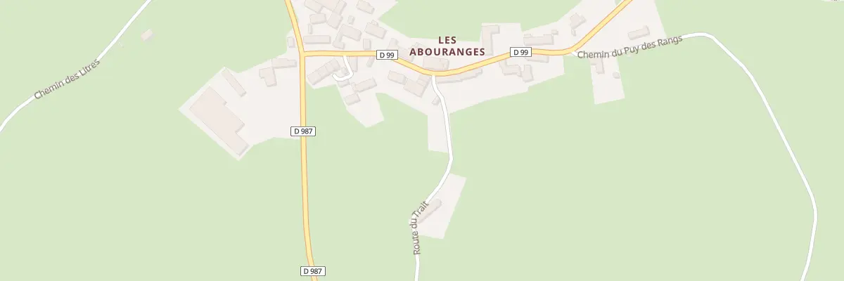 Plan du 5011 Les Abouranges à Sainte-Christine