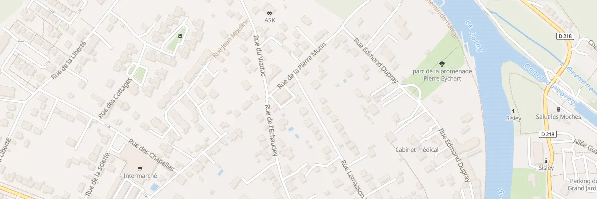 Plan du 27 Rue Lemasson Henrion à Moret-Loing-et-Orvanne