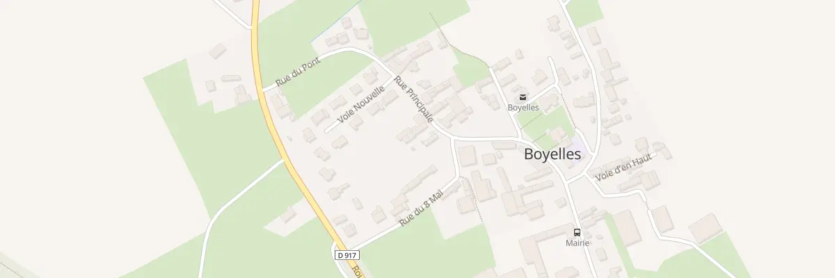 Plan du 11 Rue Principale à Boyelles