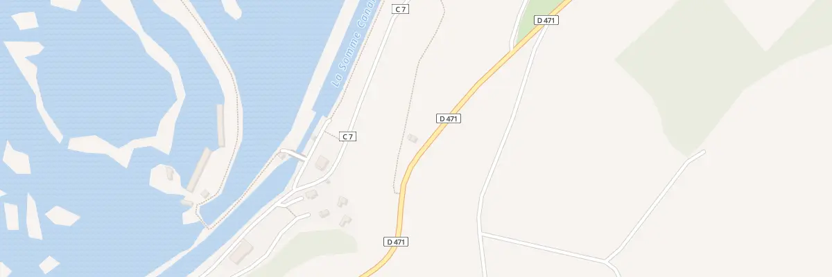 Plan du 5071A Au Bas de la Croix de Pier à Frise