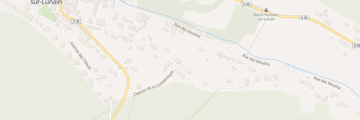 Plan du 8 Rue de la Ricordellerie à Nanteau-sur-Lunain