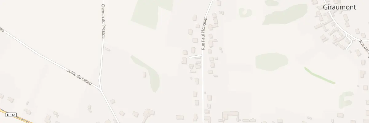 Plan du 38B Rue Paul Plonquet à Giraumont