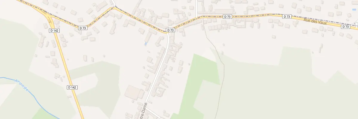 Plan du 36 Rue Notre Dame à Coudun
